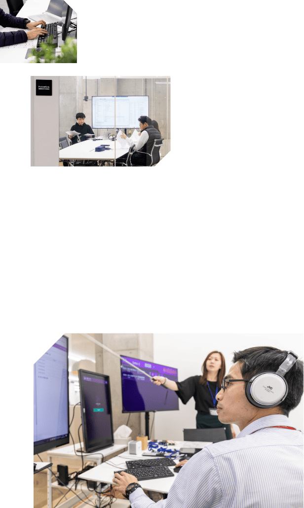 社内の様子